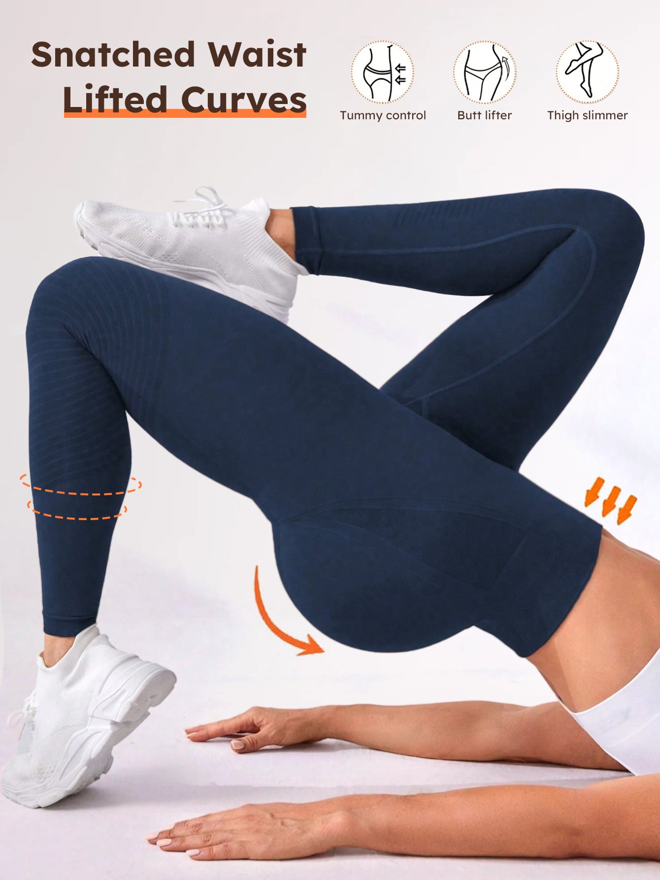 High Waist Tummy Control Butt-Lifting Leggings