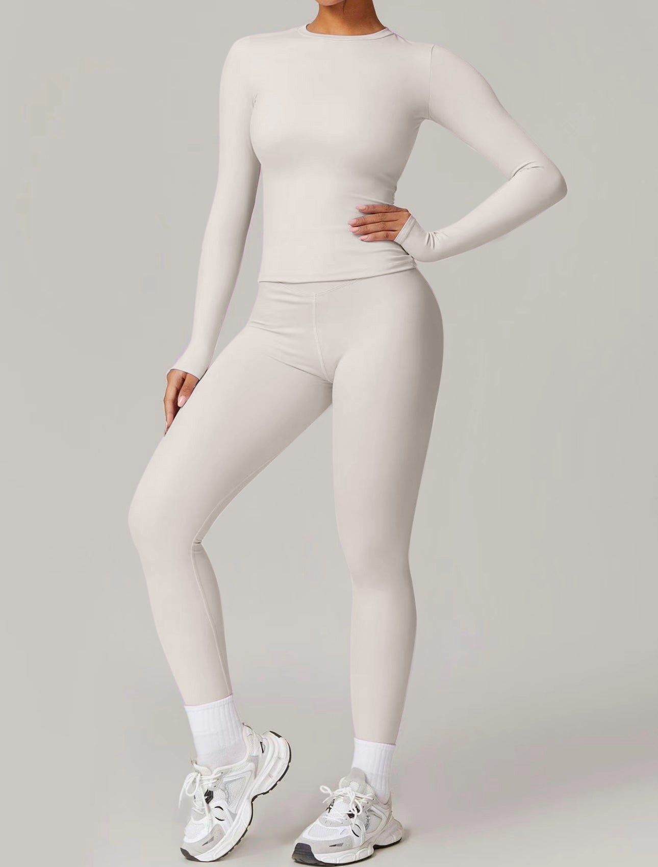 Ultra-Soft Thin Lined Top & Legging Set