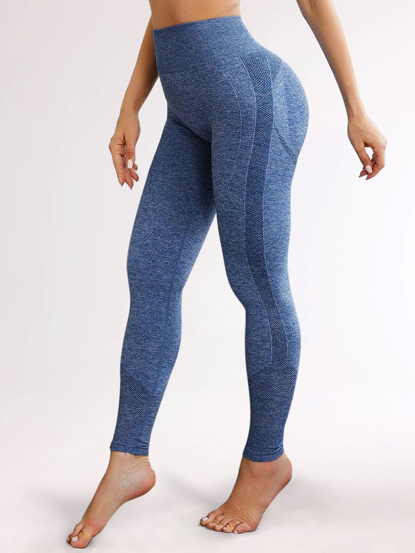 High Waist Side Contour Butt-Lifting Leggings