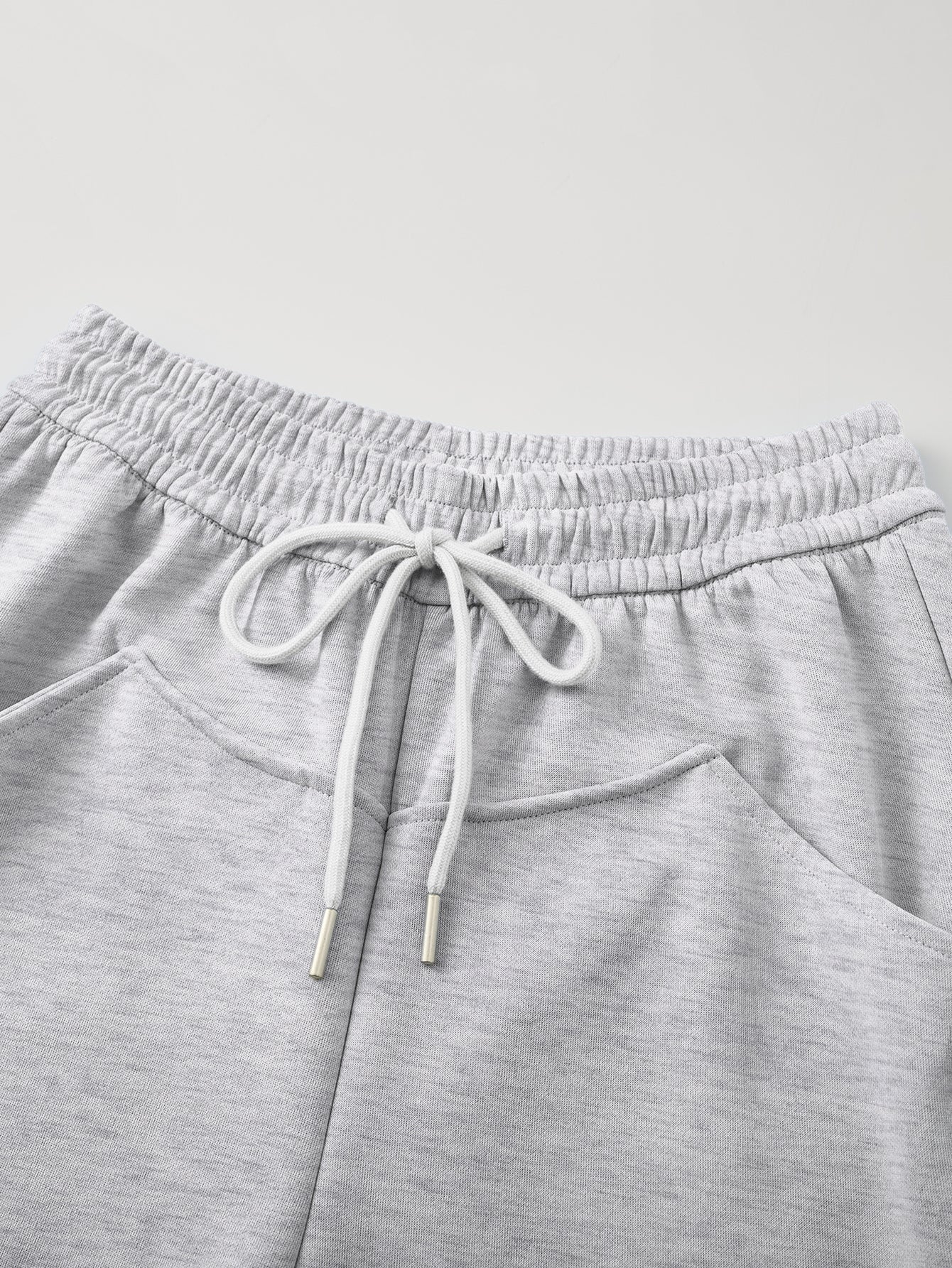 Women’s Drawstring Waist Flare-Leg Sweatpants with Side Pockets