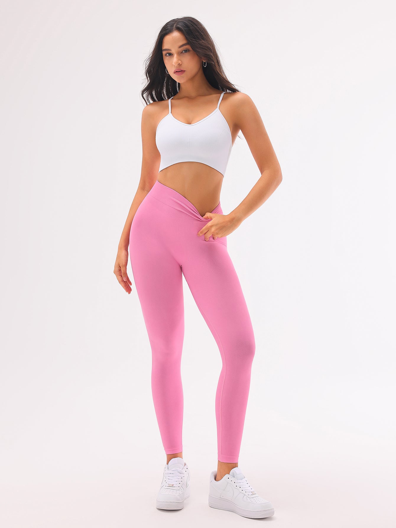 Scented V-Back Scrunch Seamless Leggings