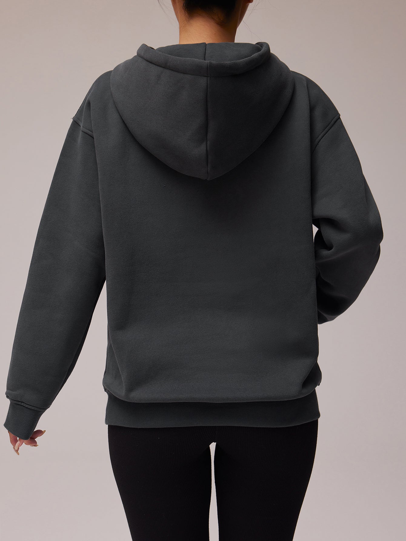 DIY Unisex Lined Pullover Drawstring  Kangaroo Pocket Hoodie