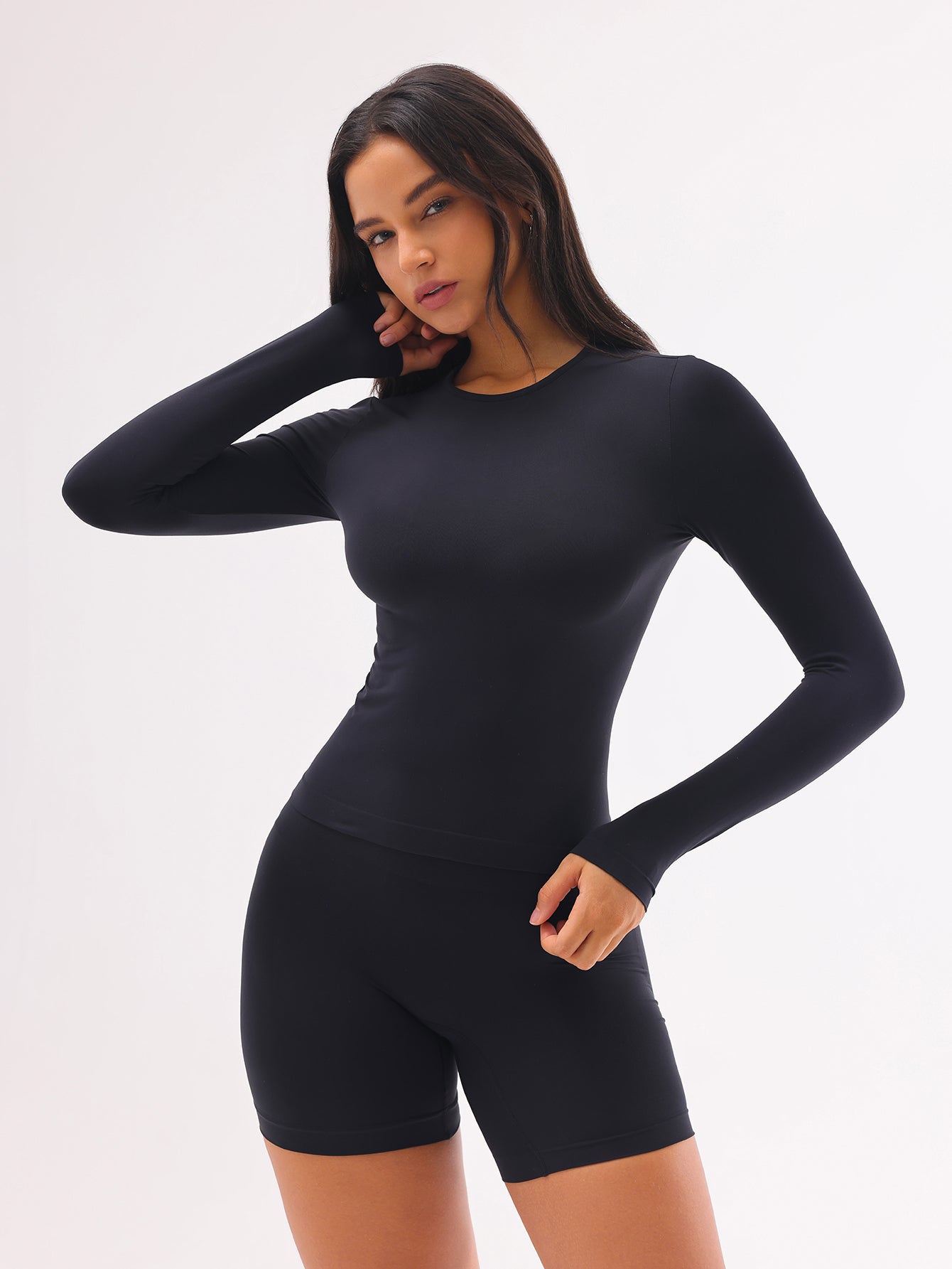 Scented Ultra-Soft Seamless Long-Sleeve Top