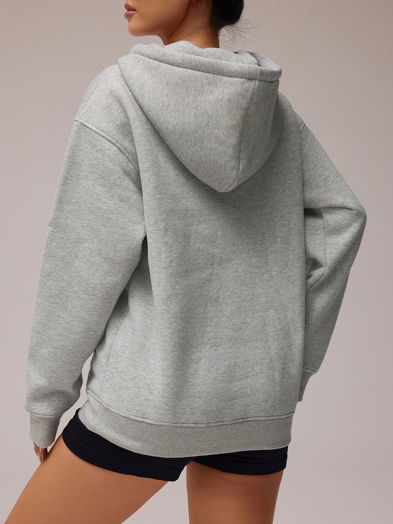 DIY Unisex Lined Pullover Drawstring  Kangaroo Pocket Hoodie