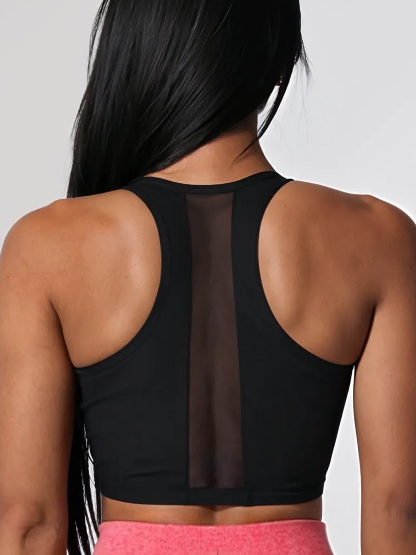 Cross Front Racerback Sports Bra