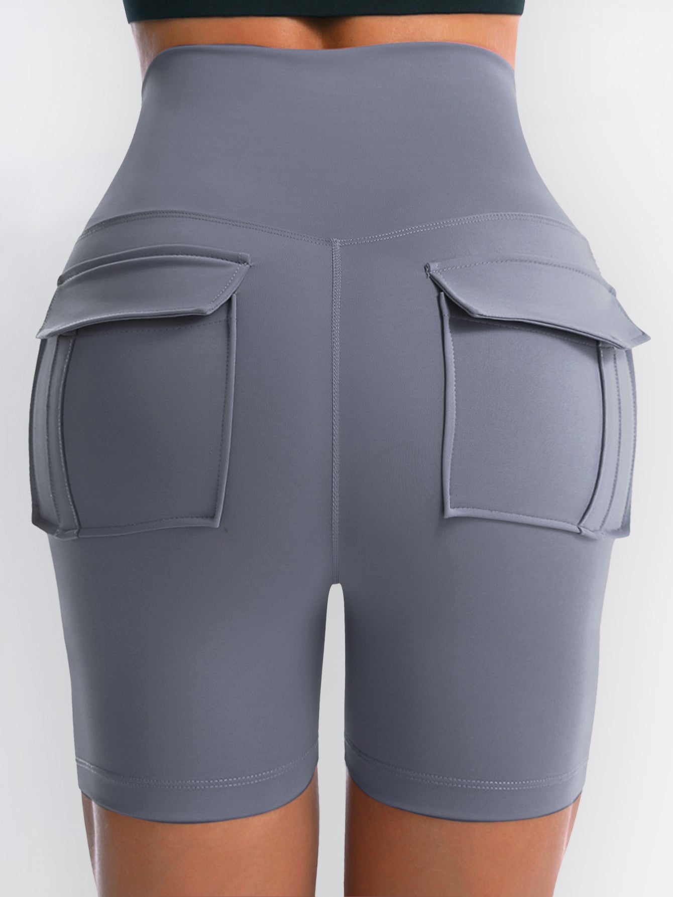 Pantalones cortos sin costuras perfumados que realzan los glúteos 