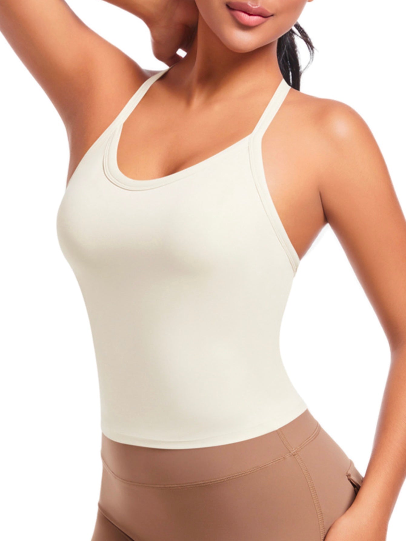 Camiseta de manga larga sin costuras ultra suave y perfumada