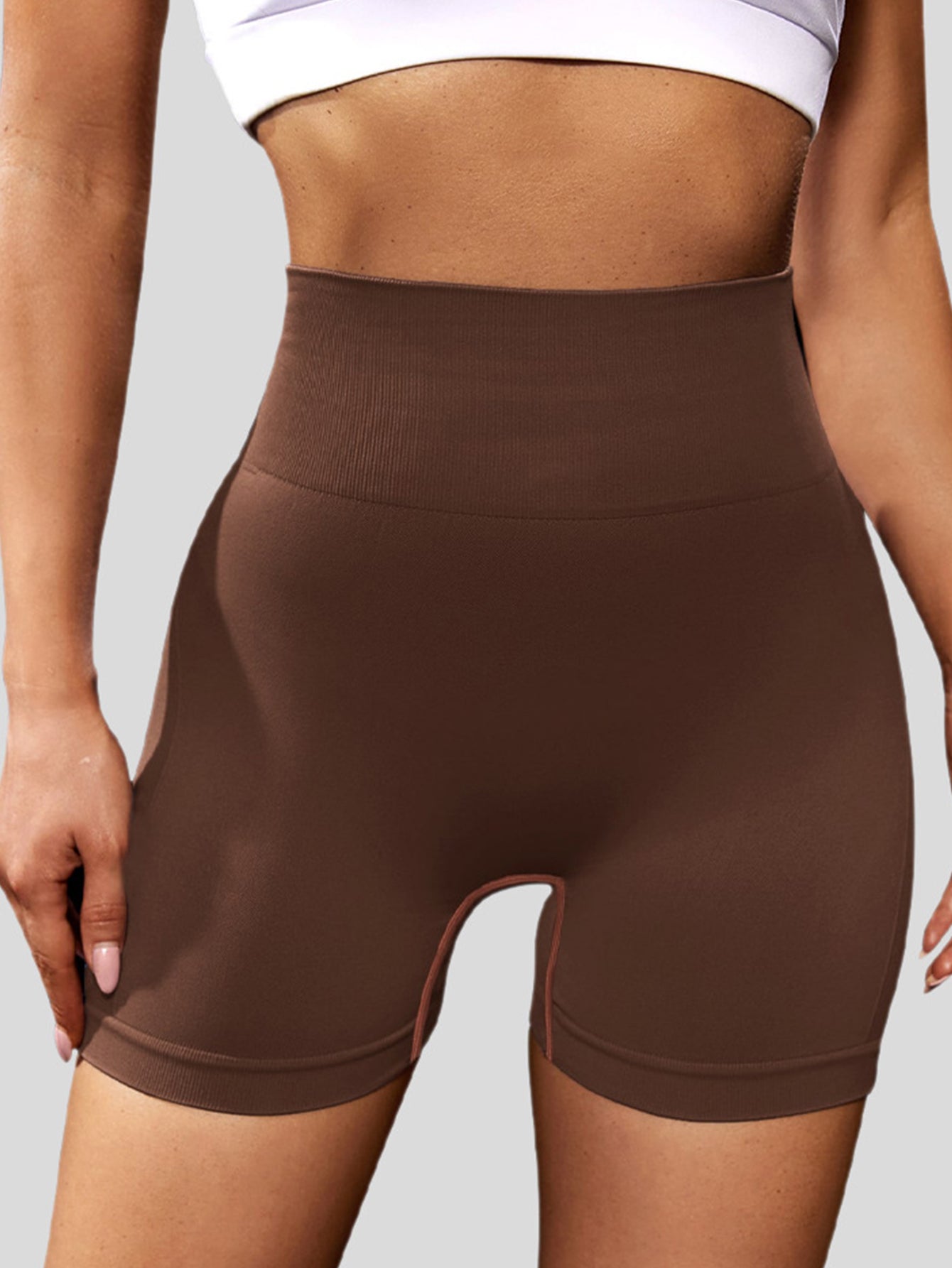 High Waist Butt Contour Seamless Shorts