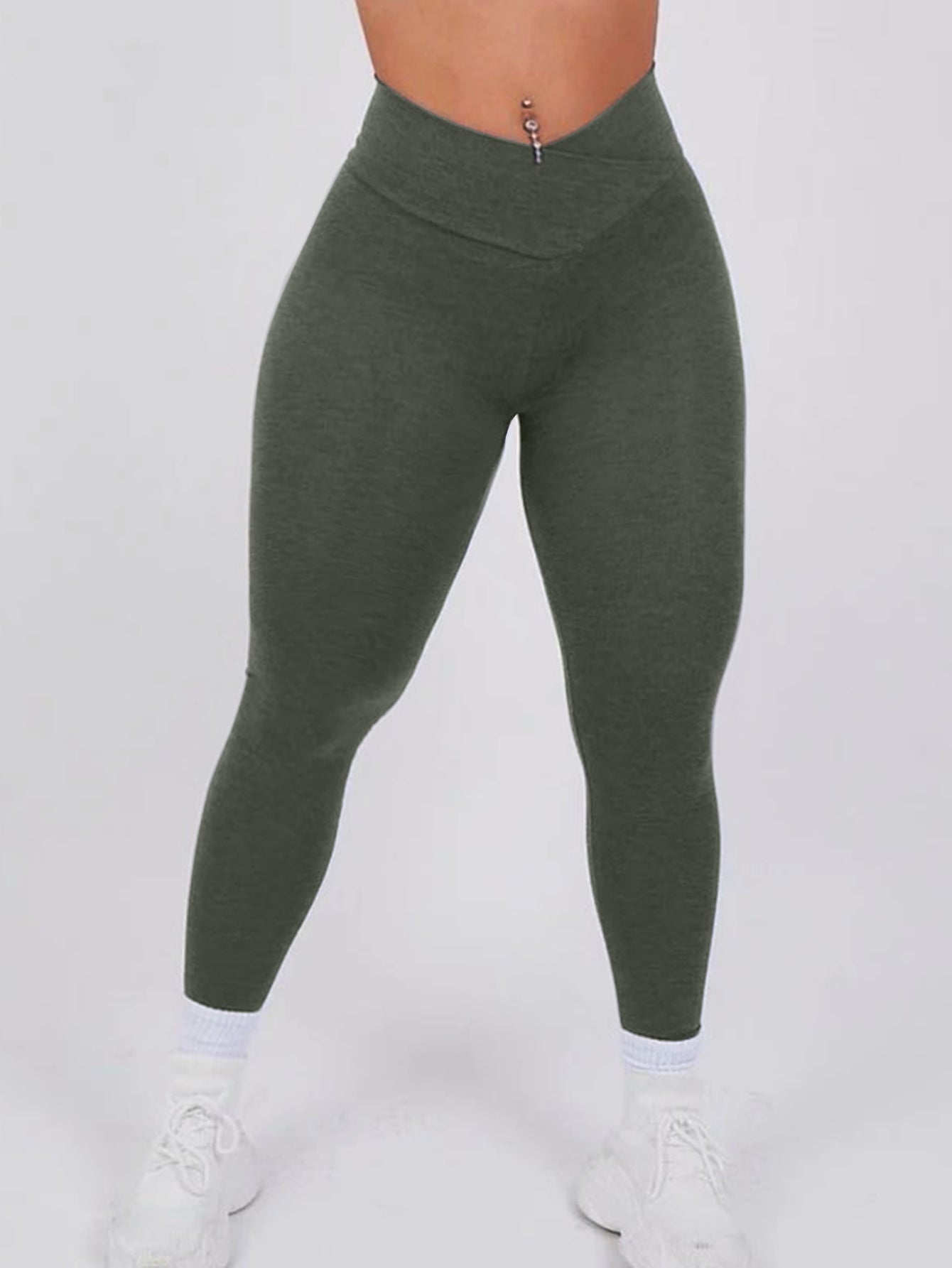 V-Waist Butt-Lifting Leggings