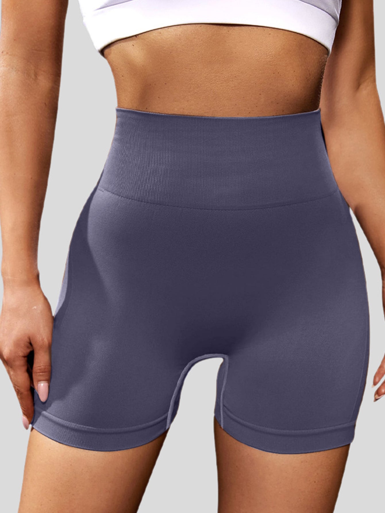 High Waist Butt Contour Seamless Shorts